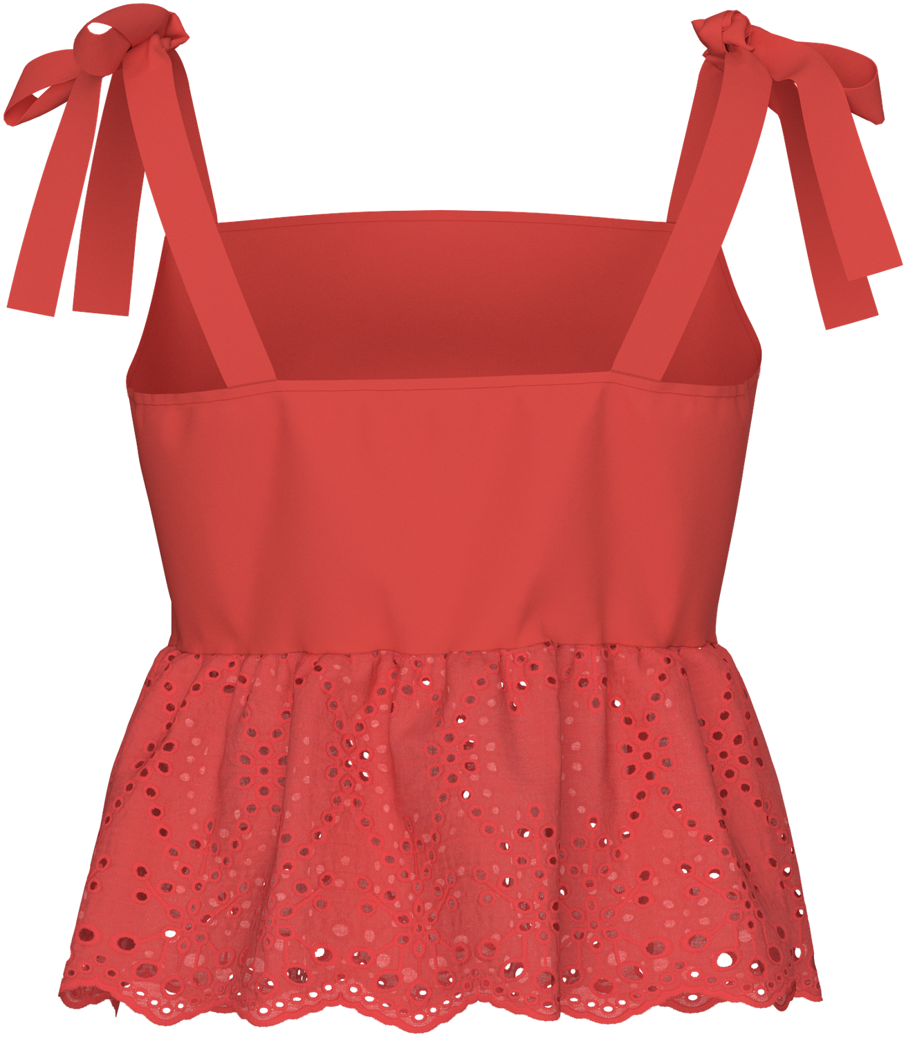 PCSALLY T-Shirts & Tops - Cherry Tomato